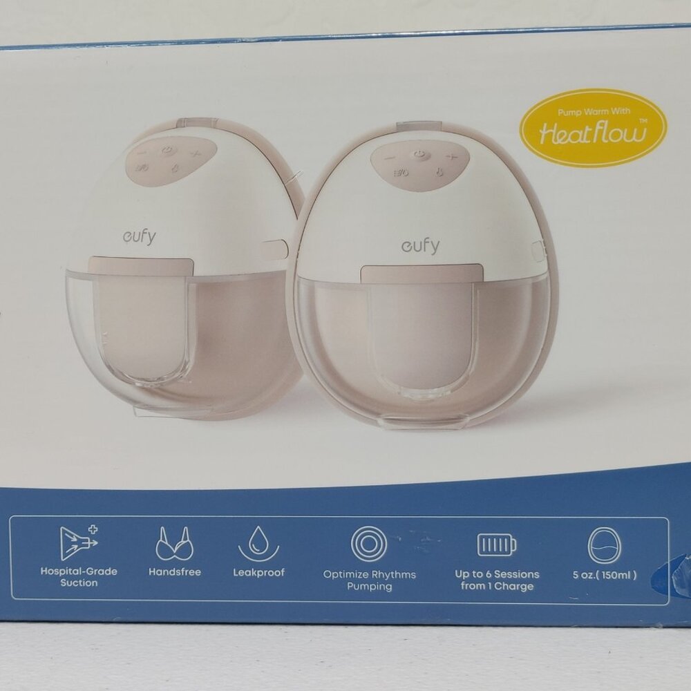 eufy Heated Wearable Smart App Control Breast Pump E20 (NEW SEALED) - Picture 3 of 12